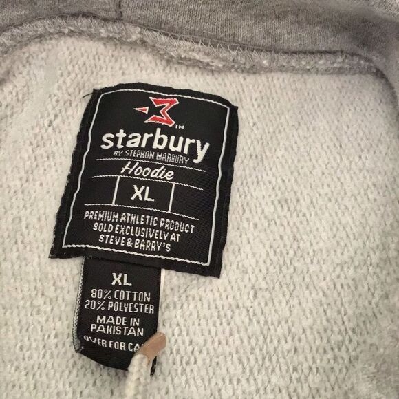 Y2K Vintage Steve & Barry’s Stephon Marbury Starbury Hoodie - Picture 3 of 4